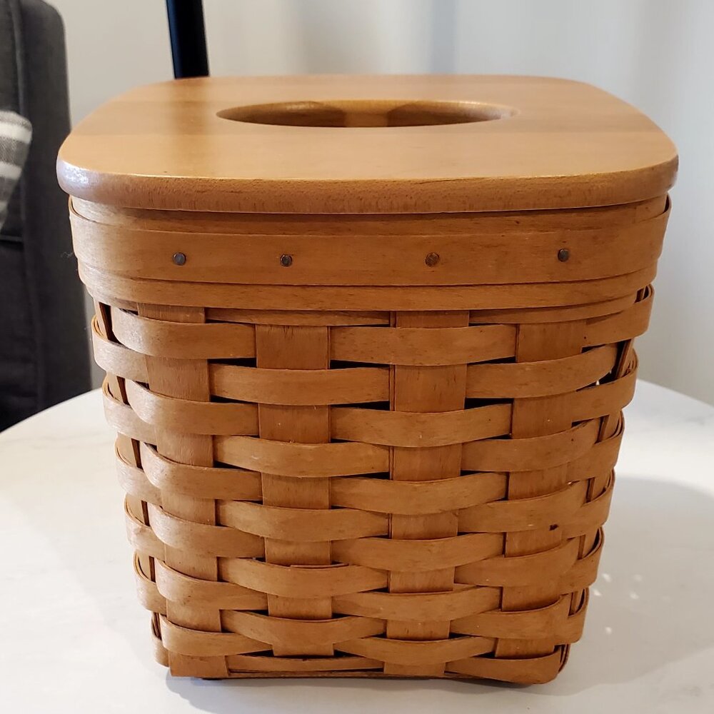 LONGABERGER BASKET TALL FACIAL TISSUE BOX
